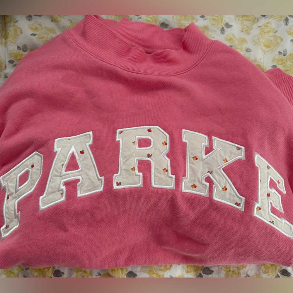 PARKE Bloom Mockneck Crewneck